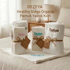 Dezeya Healthy Sleep Organik Pamuk Yastık Kılıfı